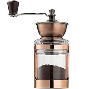 JavaPresse Manual Coffee Bean Grinder With Adjustable Settings Patented