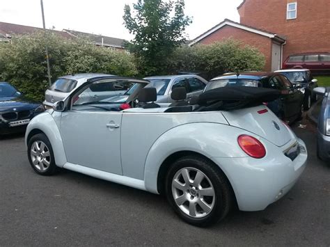 2005 VW BEETLE CABRIOLET CONVERTIBLE 1.4 IN RARE BABY BLUE FULL VW ...