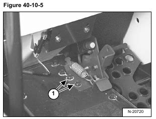 BobCat 753 BRAKE Pedal Removal And Installation S N 515834999 Below