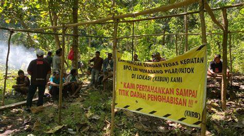 Pembangunan Jalan Ke Kawasan Wisata Hutan Bowosie Diadang Warga Badan