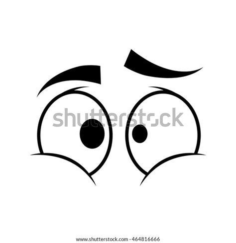 Eye Crazy Look Vision Optical Icon Stock Vector Royalty Free