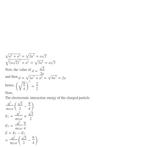 Six Charges Of Magnitude Q And Q Are Fixed Corners Of A Regular