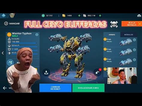 Typhon Con Full Cryo En Update War Robots Youtube