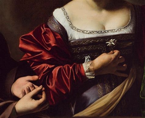 Detail from Martha and Mary Magdalene, Caravaggio, c.1598. | Caravaggio ...