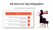 Job Interview Tips Infographics Ppt And Google Slides Themes