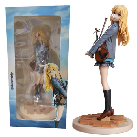 20cm Cute Girl Figure Your Lie In April Anime Figure Kaori Miyazono Action Figure Kaori Miyazono