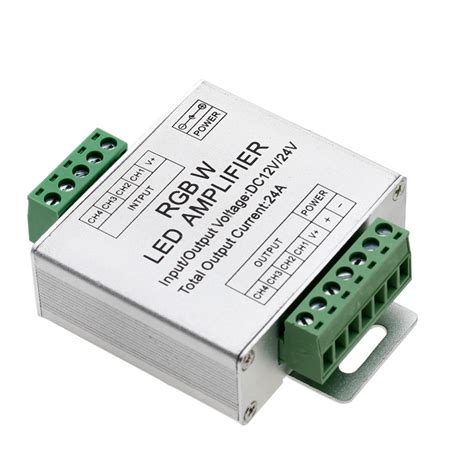 LED RGBW RGB Amplifier DC5 24V 24A 30A Output For RGBCCT RGBW