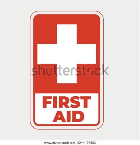 First Aid Sign Vector Illustration Stock Vector (Royalty Free ...