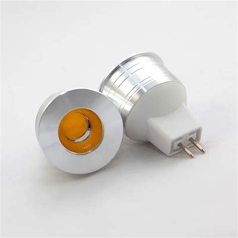 Dimmable Gu Mr Dc V W Cob Led Spot Light Spotlight Bulb Warm White