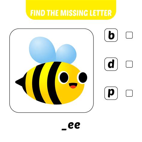 Bee Alphabet Vector Art, Icons, and Graphics for Free Download