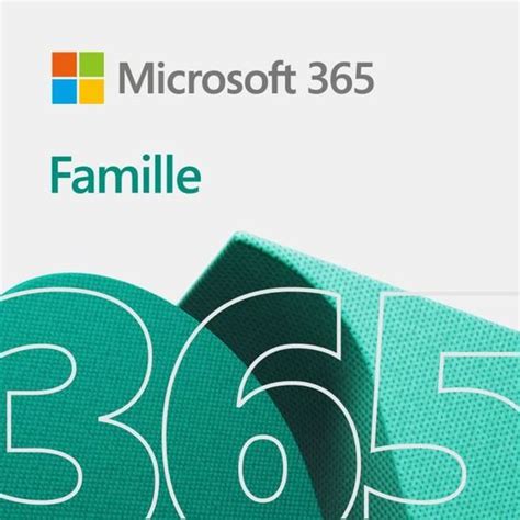 Microsoft Office 365 Famille 6 Utilisateurs 1 TB Stockage