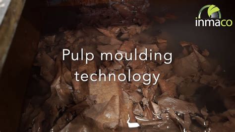 Pulp Moulding Technology Process Youtube