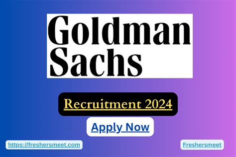 Goldman Sachs Freshers Job Drive 2024 Recruiting As Executive Office