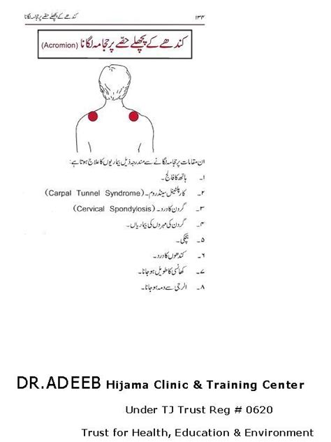 HIJAMA ( Blood Cupping ): Hijama Points