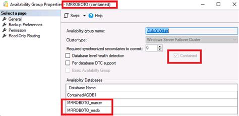 Contained Availability Groups In Sql Server 2022 Sqlha