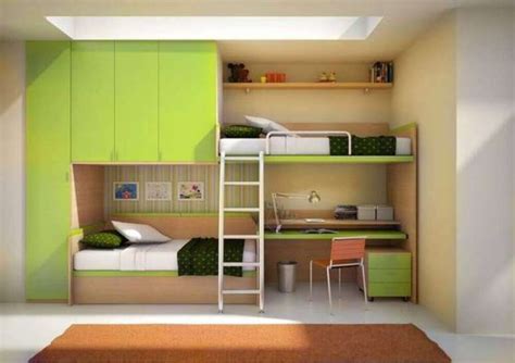 Quarto Pequeno Com Beliche E Guarda Roupa - Beliche Planejada: +64 Ideias para Otimizar Espaço no Quarto Pequeno