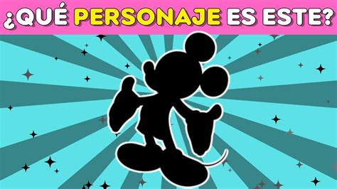 Adivina 55 PERSONAJES DISNEY y PIXAR sólo por la SILUETA o SOMBRA