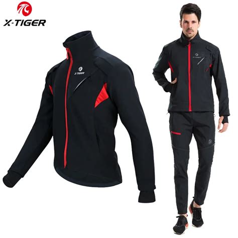 X Tiger Chaqueta De Ciclismo De Lana Impermeable Para Hombre