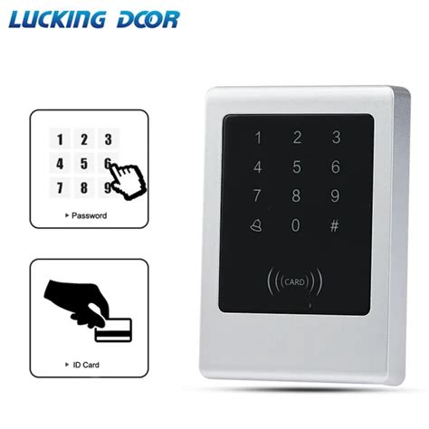 LUCKING DOOR Waterproof 125KHz RFID Access Control Touch Metal Smart