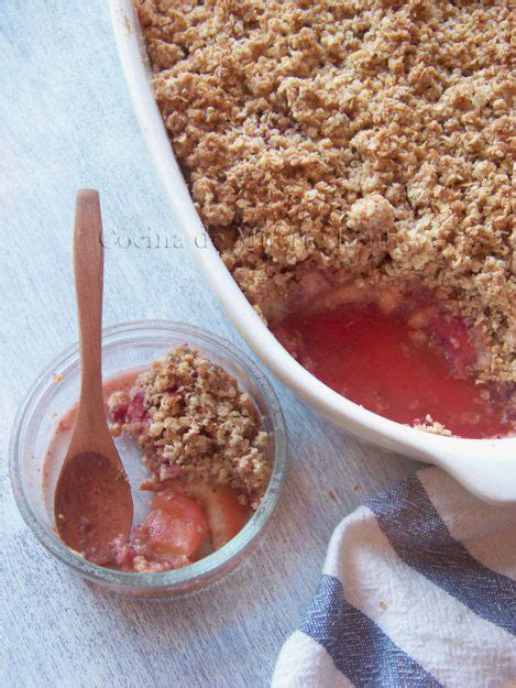 Crumble Integral De Manzana Cocina De Muerte Lenta