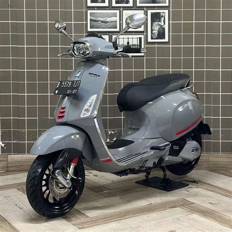 Piaggio Vespa Sprint S Iget Abs Led Tahun Perfect Condition