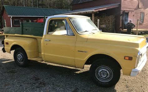 Barn Find Stepside 1969 Chevrolet C 10 Barn Finds