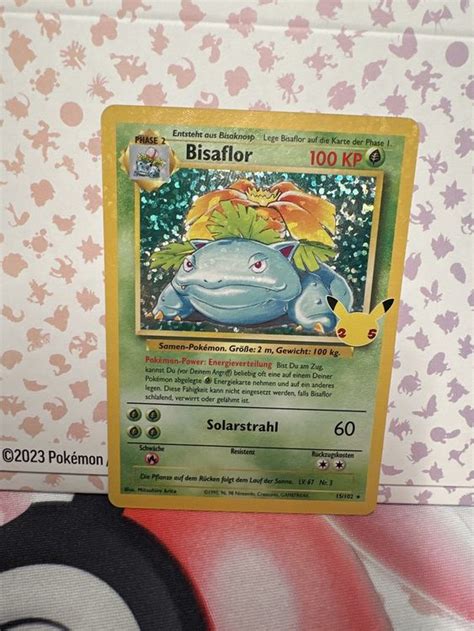 Pokemon Bisaflor Venusaur Deutsch Mit Holobleed Selten Kaufen Auf Ricardo