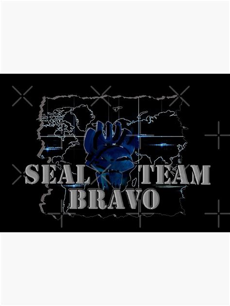 Bravo Seal Team Gwot Map Poster For Sale By Coffeecountyjim Redbubble