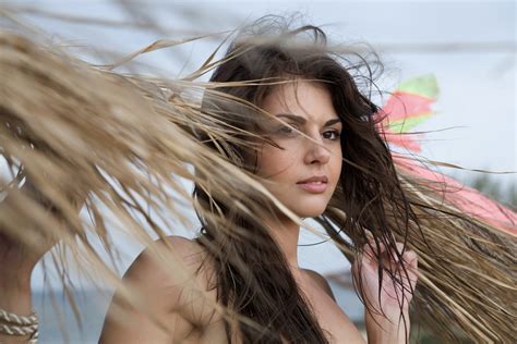 4558606 Astrud Rylsky Brown Eyes Brunette Wallpaper Rare