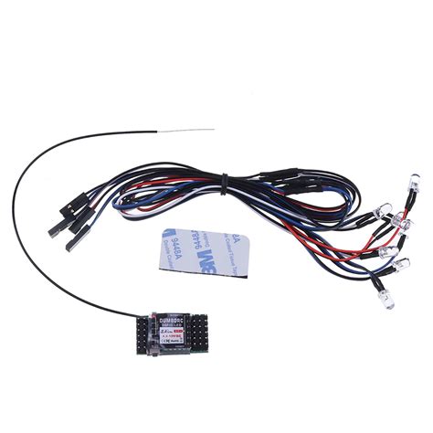 Dumborc 2 4g 6ch X6fled X6fgled X6f Receiver With Led Strip Light