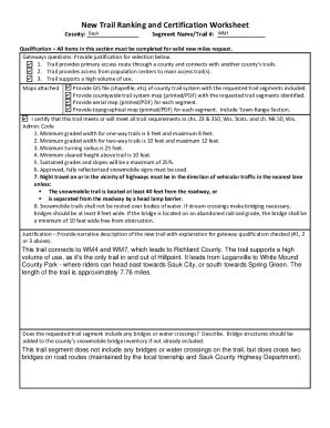 Fillable Online Dnr Wi Form 8700 159 Motorized Recreation Grant