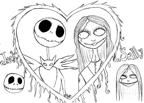 Nightmare Before Christmas Coloring Pages To Print - Coloring Home