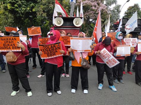 Awas Kena Macet Besok Ribuan Buruh Demo Kenaikan Bbm Di Surabaya Ini