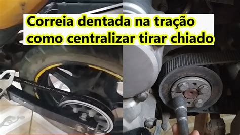 CORREIA DENTADA NA MOTO COMO CENTRALIZAR DE FORMA PERFEITA YouTube