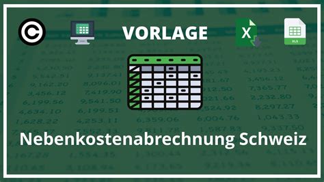 Kostenlose Excel Vorlage Betriebskostenabrechnung