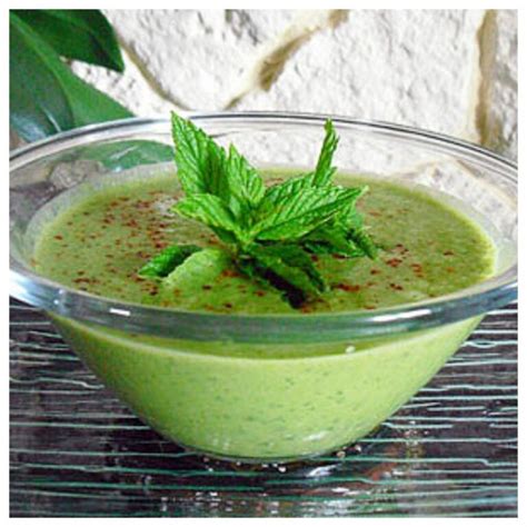 Soupe Froide De Petits Pois La Menthe La Recette Facile Par Toqu S