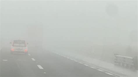 Precaución reportan densa neblina en carretera Monterrey Saltillo El