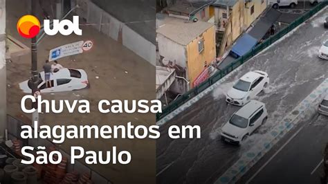 Chuva Em S O Paulo Temporal Causa Alagamentos E Deixa Capital Paulista