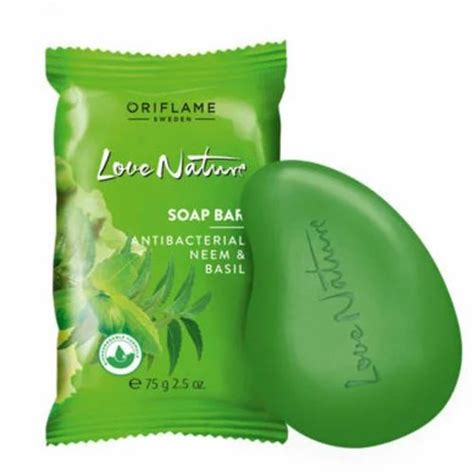 Oriflame Love Nature Neem Basil Soap For Regular Use 75gm At Rs 55