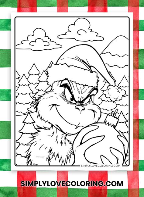 Pdf Grinch Coloring Pages