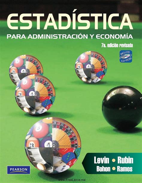 Pdf Estad Stica Para Administraci N Y Econom A R Levin D Rubin