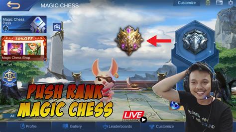 Push Rank Santuy Magic Chess Mobile Legend Bang Bang Youtube