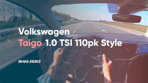 2022 Volkswagen Taigo 110HP (81kW) POV test drive, virtual test drive ...