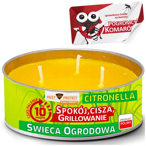 СВЕЧА ПРОТИВ КОМАРОВ CITRONELLA ANTI-COMOMAR CENDLE - Vroda
