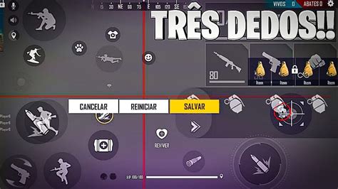 Revelei Melhor Hud De Dedos Capa Free Fire Melhor