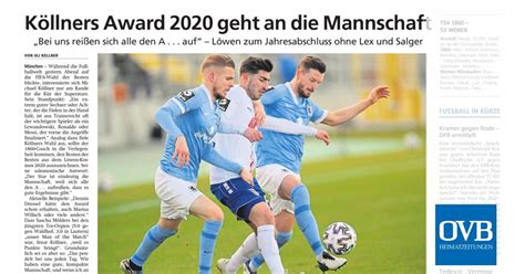 Köllners Award 2020 geht an Mannschaft OVB Heimatzeitungen