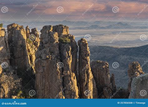 Valley of Desolation in Graaff Reinet, South Africa Stock Photo - Image ...