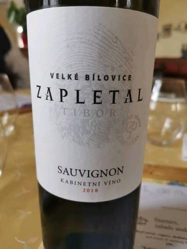 Vinné Sklepy Zapletal Sauvignon Kabinetni Vivino US