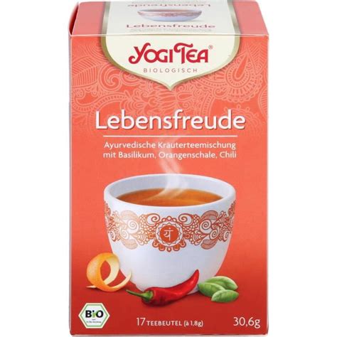 Yogi Tea Lebensfreude Ayurvedische Kr Uterteemischung Pc Sac