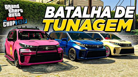 Fizemos Uma Batalha De Tunagem Carros No Gta Online Youtube